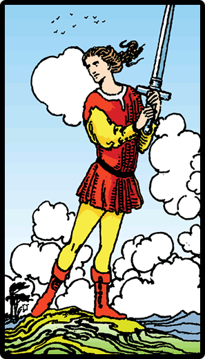 Kılıçların Uşağı – Tarot Kartı Anlamı