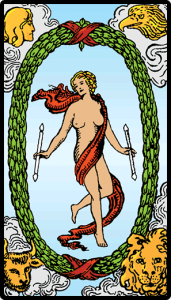 Dünya - Tarot Kartı