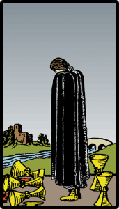 Kupaların Beşlisi - Tarot Kartı