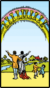 Kupaların Onlusu - Tarot Kartı